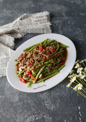 Foto resep Buncis Saus Singapore