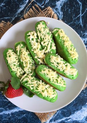 Foto resep Pukis Pandan Keju (#pr_pukis)