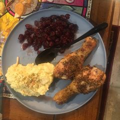 A picture of Baked cranberries.