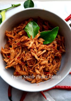 Foto resep Ayam Suwir Pedas Manis
