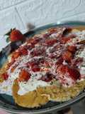 08/08 📅 Pancakes 🥞 Con Topping de Frutillas y Crema🥞