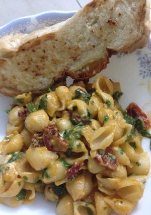A picture of Quick pasta for Dinner.