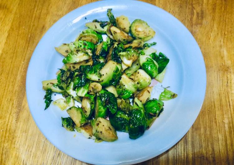 Recipe of Award-winning Fried Sprout Brussels