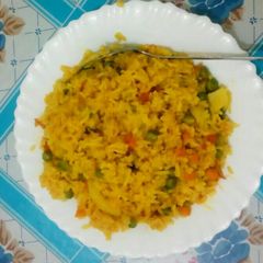 A picture of Mixed Vegetable Rice.
