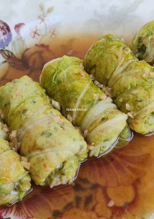 Foto resep Daging Gulung Sawi Tiram