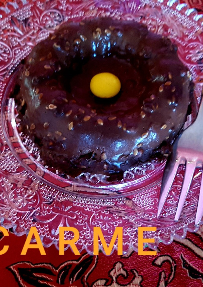 Una foto de Budines de bizcochos y chocolate