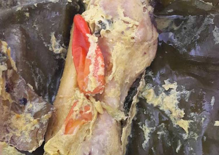 Pepes ayam sederhana