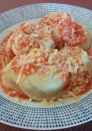 Una foto de Relleno Sorrentinos de Tomate y Muzzarella