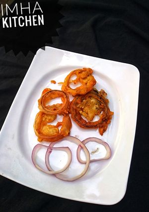 Onion ring ainihin hoton girkin