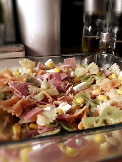 Una foto de Ensalada de pasta🥗