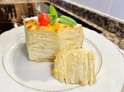 Una foto de tarta de queso con mascarpone