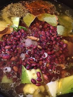A picture of California Farm Red Beans and Rice Stew.
