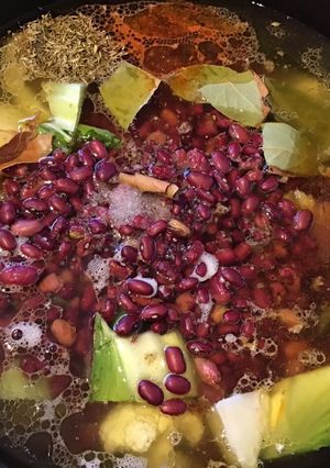 A picture of California Farm Red Beans and Rice Stew.