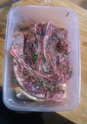 A picture of Amazing lamb marinade.