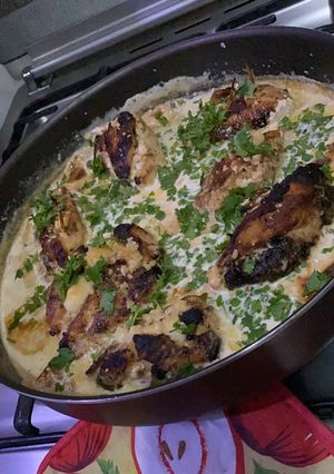 صورة لوصفة صدور دجاج بالكريمة