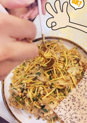 Hình của món Bánh tráng trộn.