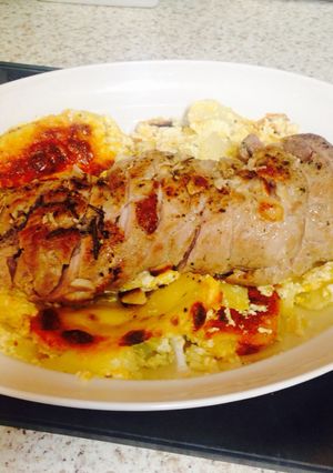 A picture of My Garlic & Rosemary Pork with Dauphinoise 😀.