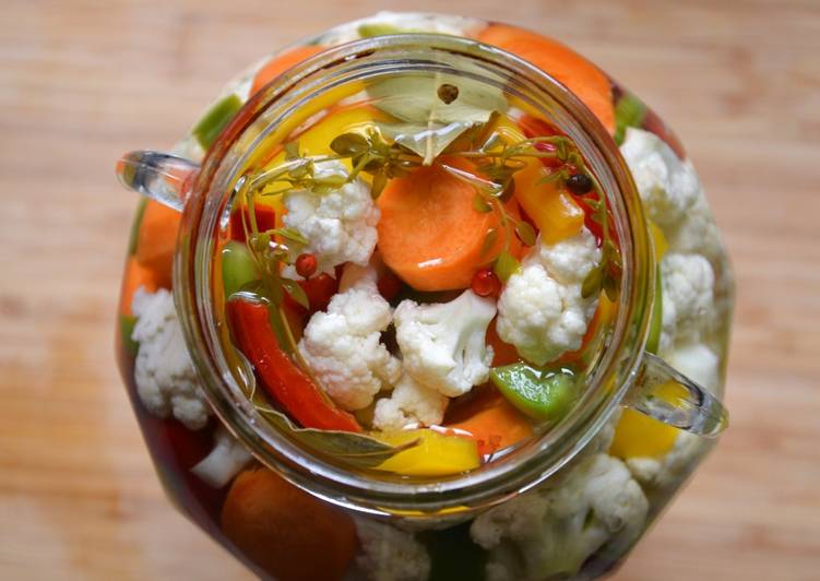 Comment Préparer Des Pickles de légumes