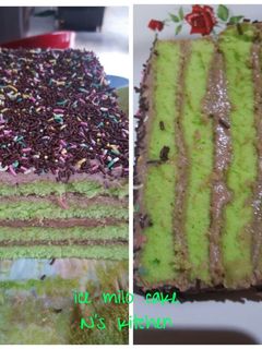 Foto resep Ice milo cake