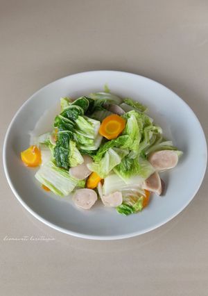 Foto resep Tumis Sawi Wortel