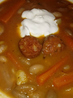 Fejtett bableves recept fotója