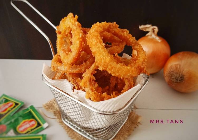 Bagaimana Menyiapkan Onion Rings : Simply Tasty ! yang Lezat