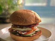 Gambar daging burger sayur