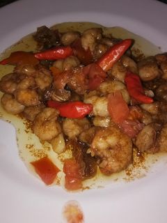 Foto resep Oseng udang saos tiram