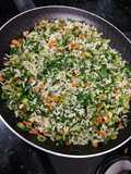 Arroz integral com legumes