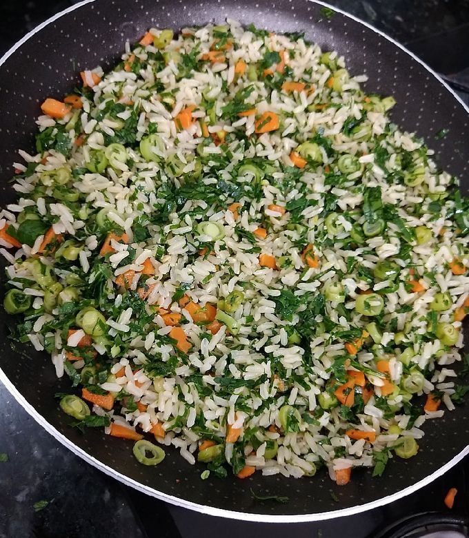 Foto de Arroz integral com legumes