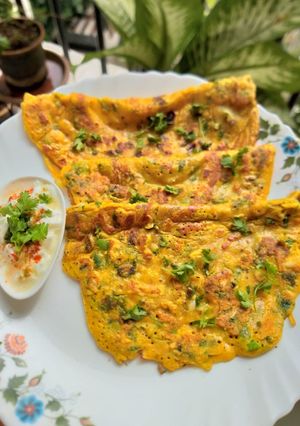A picture of Fenugreek Dosa.