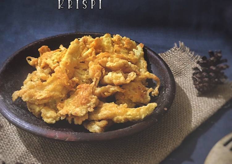 Resep Jamur Tiram Krispi | Cara Membuat Jamur Tiram Krispi Yang Sempurna