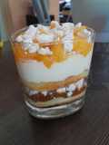 Postre chajá en vaso