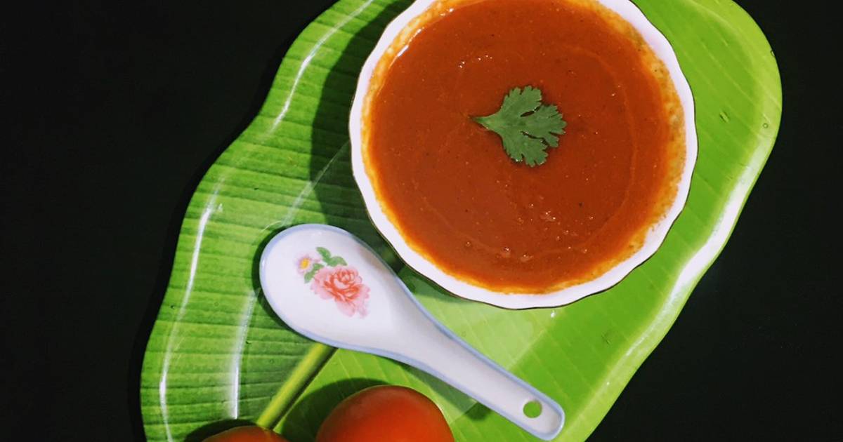Tomato Soup Recipe by Sudipa Gope Cookpad