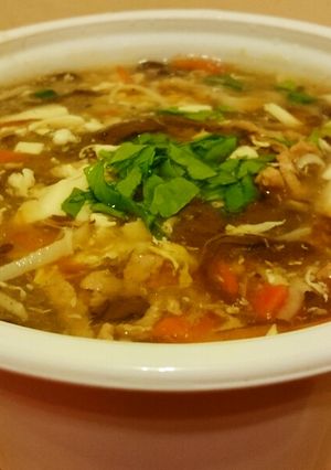 豆腐酸辣湯 的食譜成品照片
