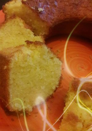 Una foto de Torta Espumosa con naranja
