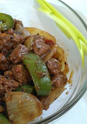 Foto resep Sapi Lada Hitam