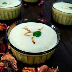 Coconut Malai and Rice Phirni A picture of Coconut Malai and Rice Phirni.