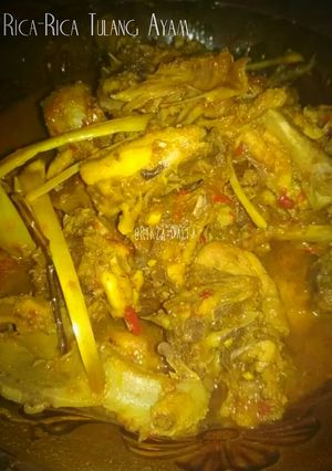 Foto resep Rica-Rica Tulang dan Ceker Ayam