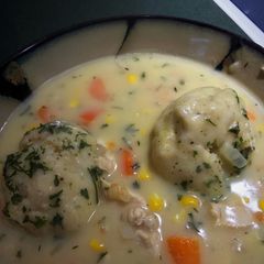 A picture of Chicken and Dumplings.