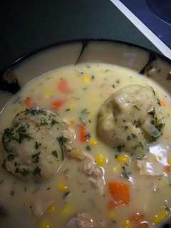 A picture of Chicken and Dumplings.