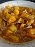 Estofado de carne con calabaza