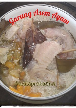 Foto resep Garang Asem Ayam