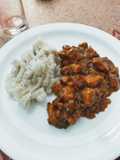 Pollo al garnacha
