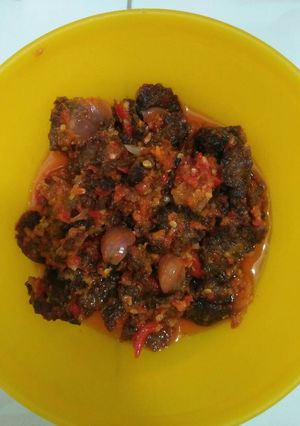 Foto resep Dendeng balado
