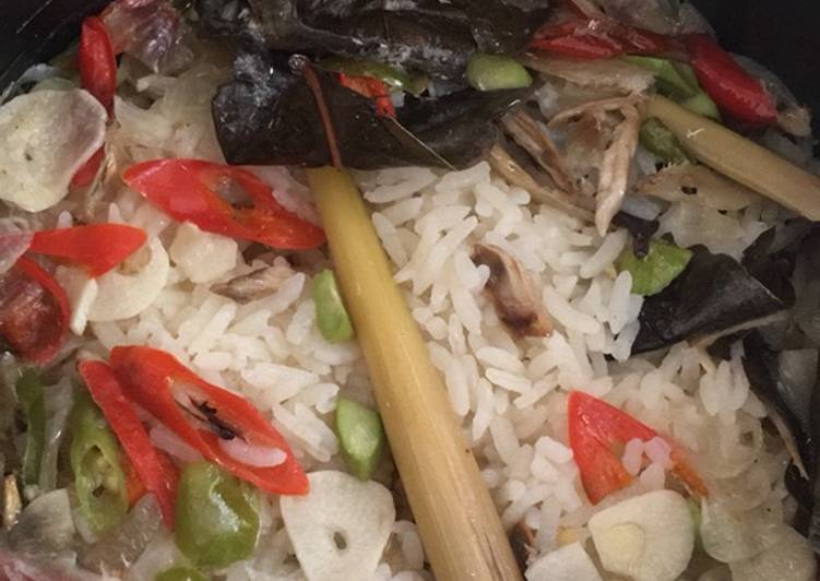 Nasi liwet ala anak kosan