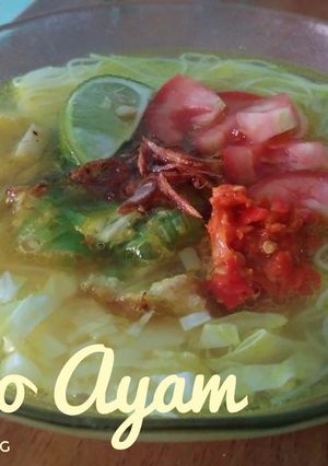 Foto resep Soto Ayam Rumahan