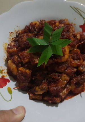 Foto resep Udang Tempe Sambalado