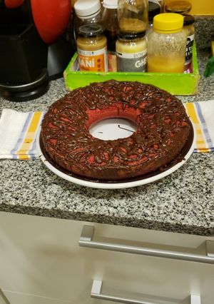Una foto de Budín de remolacha
