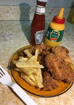 صورة لوصفة جوانح البروستد الشهيه علي طريقه مامتي 🍗